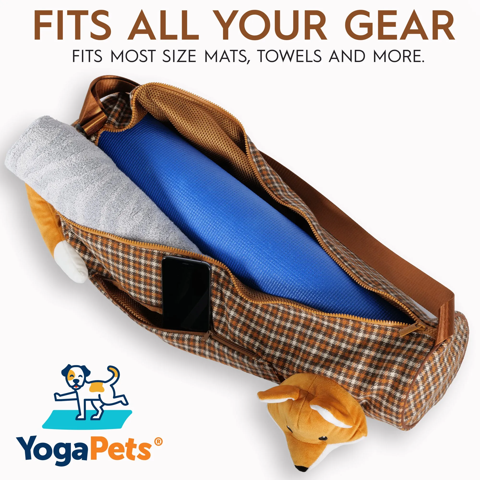 YogaPets Yoga Mat Bags (8 Styles)